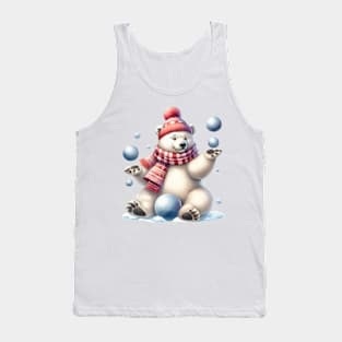 Christmas Polar Bear Tank Top